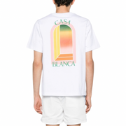 Casablanca Gradient L'Arche T-Shirt  [WHITE]