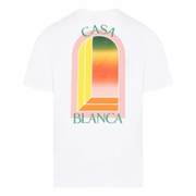 Casablanca Gradient L'Arche T-Shirt  [WHITE]