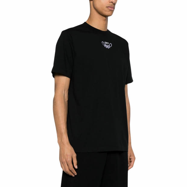 Off White Bandana Arrow T-Shirt [BLACK]